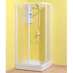  Gama Acryl'ine - Cabine duche retangular em Acrílico (poliestireno  gravado)