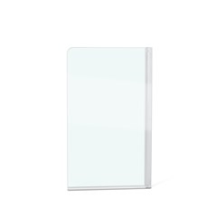 Gama Premium - Banda móvel simples para banheira vidro 6 mm