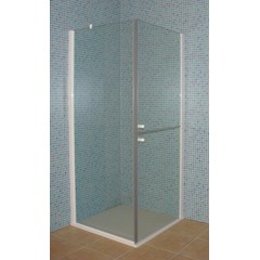 Cabine duche com  porta repartida